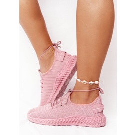 PS1 Naisten urheilukengät Slip-on Pink Do It vaaleanpunainen 1