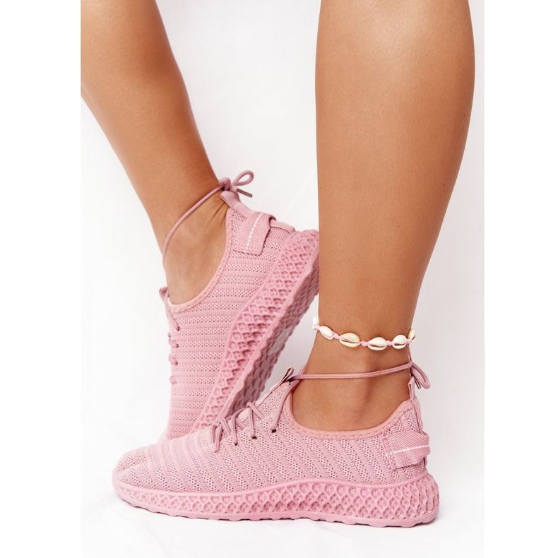 PS1 Naisten urheilukengät Slip-on Pink Do It vaaleanpunainen 1