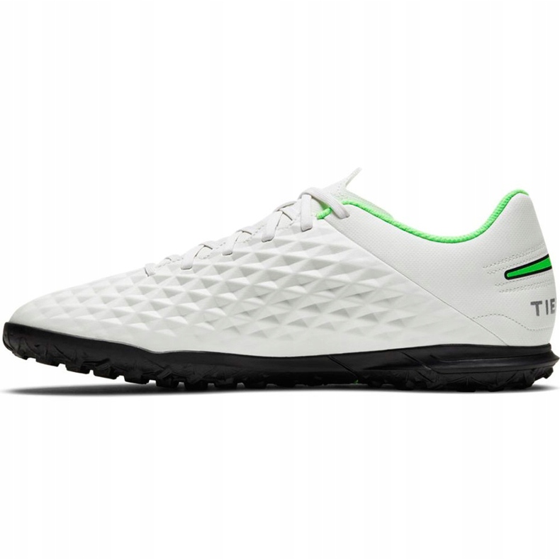 Nike Tiempo Legend 8 Club Tf AT6109 030 jalkapallokengät valkoinen valkoinen 1