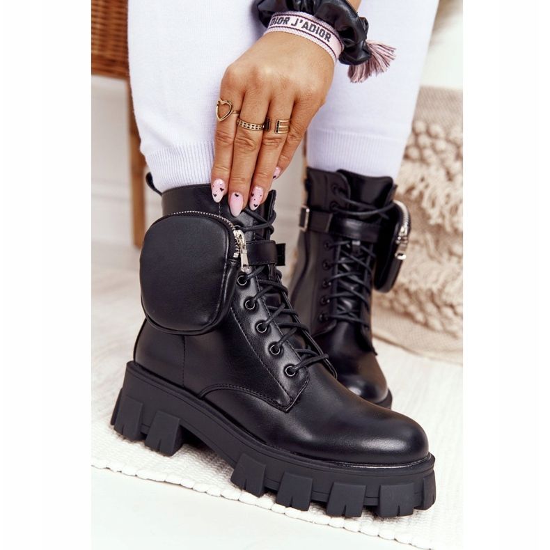 PS1 Mustat työkengät Platform Black Saturday 2