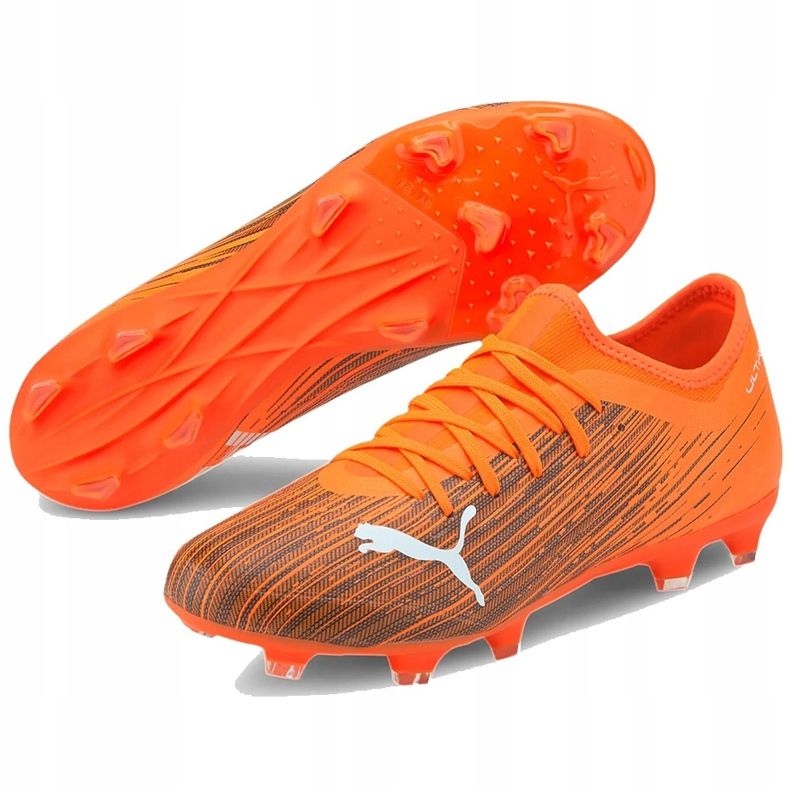 Jalkapallokengät Puma Ultra 3.1 Fg Ag 106086 01 oranssi 2