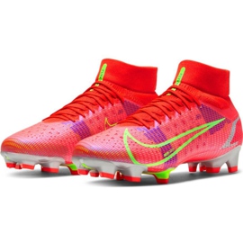 Nike Mercurial Superfly 8 Pro Fg M CV0961 600 jalkapallokengät punainen punainen 1