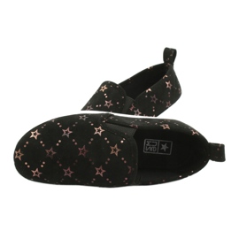 Evento Suede Sports Slip-On Lenkkarit 21DZ26-3931 ['musta kulta'] musta 4