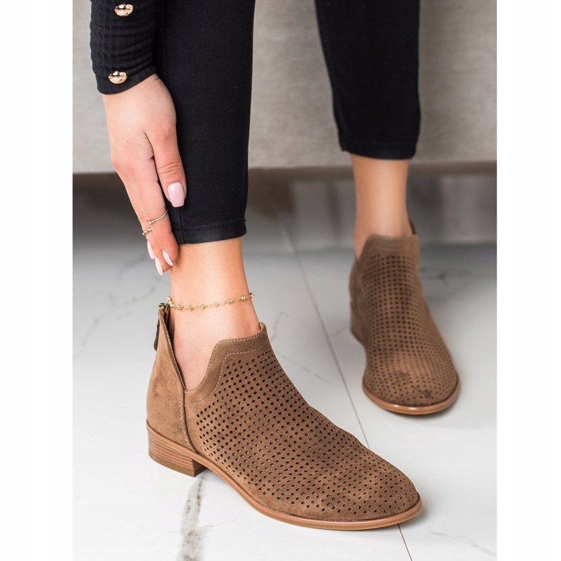 VINCEZA -jousitukset ruskea 2