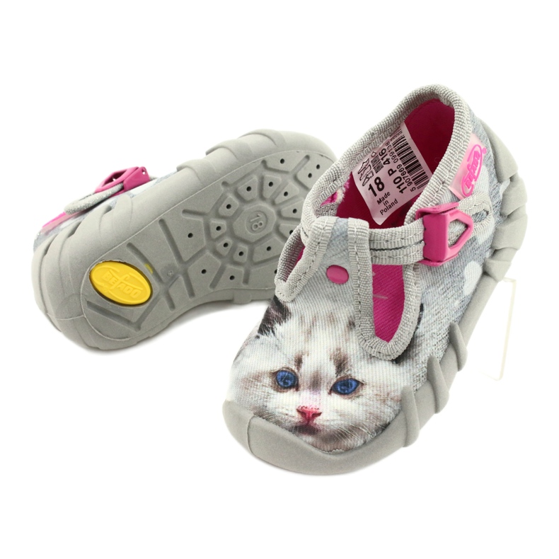 Befado lasten kengät 110P416 harmaa 4