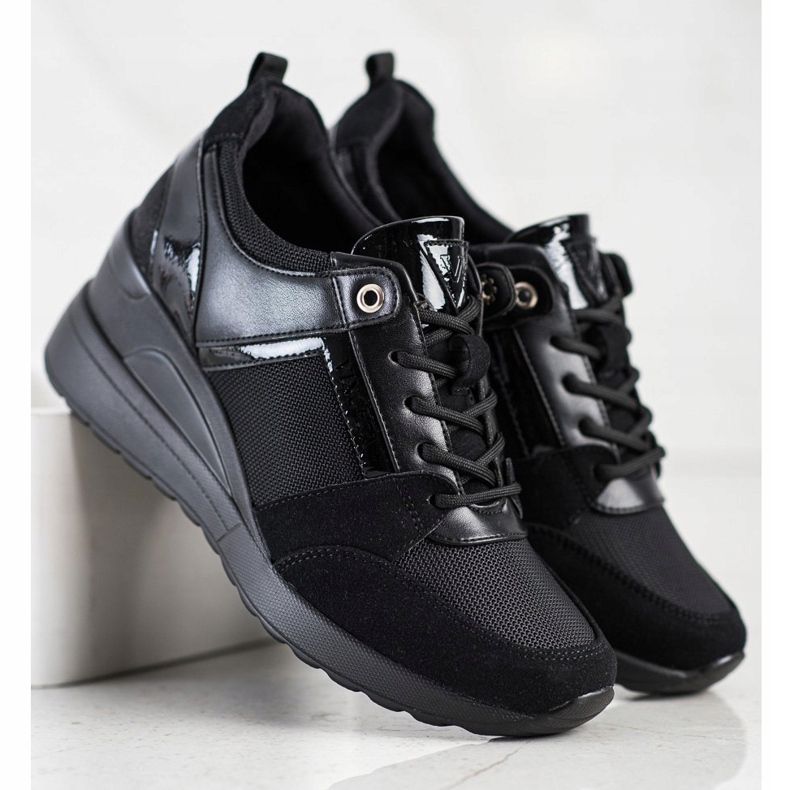 Tyylikkäät VINCEZA -lenkkarit musta 2