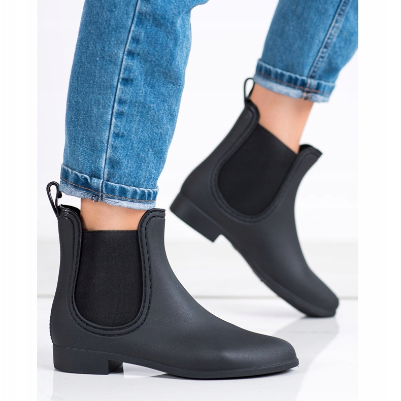 SHELOVET Matt galoshes musta 1