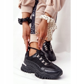 PS1 Naisten lenkkarit suurella, hyvällä tuulella musta 2