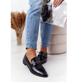 S.Barski Tyylikkäät naisten mokkasiinit, S. Bararski Black musta 1