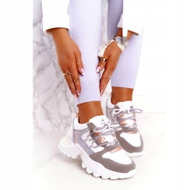 News Naisten urheilukengät lenkkarit 21sp26-3973 valkoinen 1