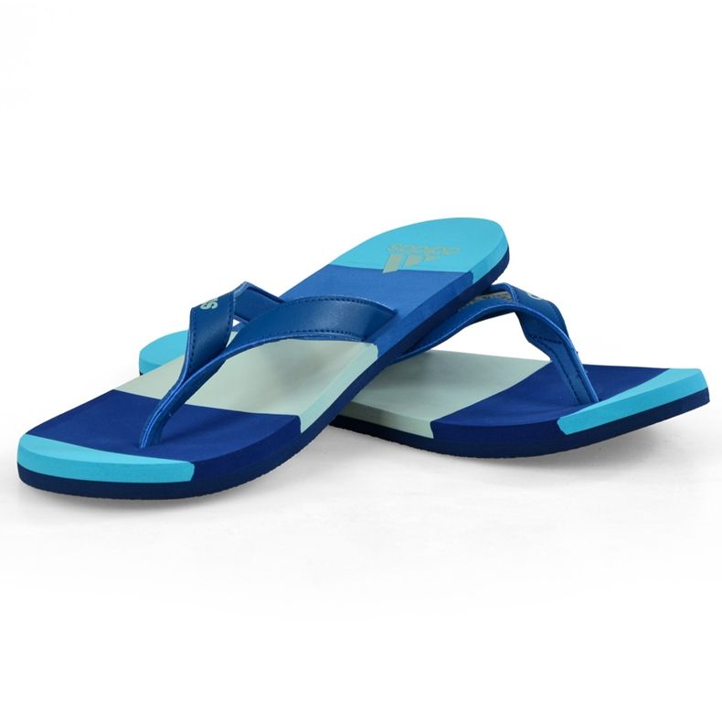 Adidas Eezay Striped BA8808 tohvelit laivastonsininen sininen 2