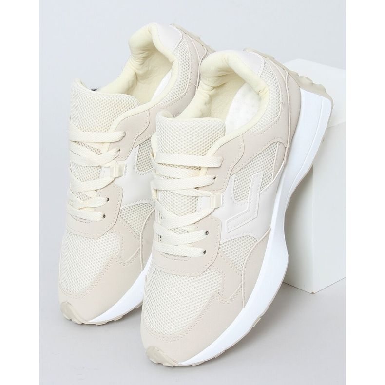 Beige BL209P Beige urheilukengät 1