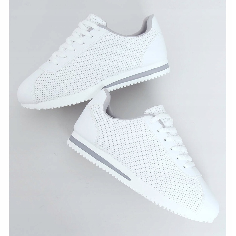 Valkoiset BL221P harmaat urheilukengät valkoinen 1