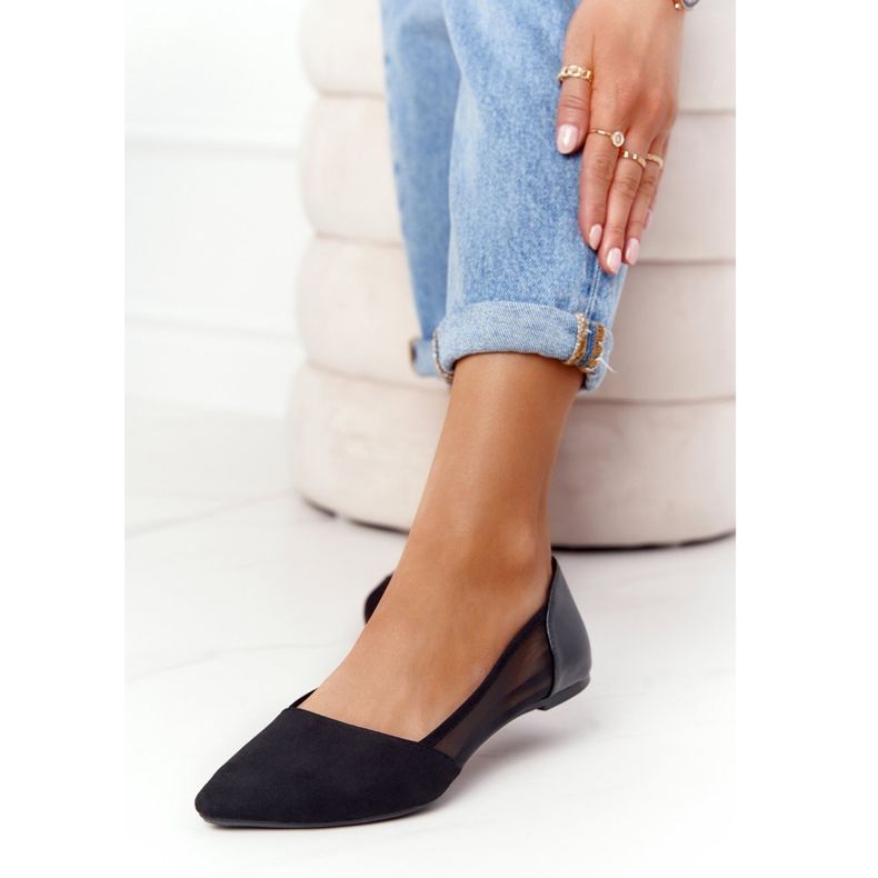 Musta mokka ballerinat Spitz verkolla 2