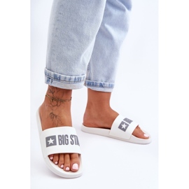 Naisten tossut Big Star FF274A199 Valkoinen 2