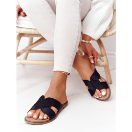 Tyylikkäät naisten tossut S.Barski Black musta 1