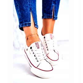 Naisten lenkkarit Big Star White GG274140 valkoinen 3