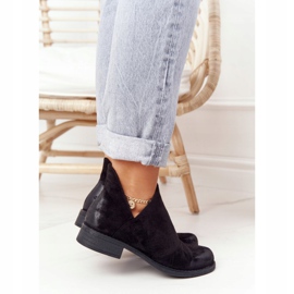 PS1 Naisten mustat Hillary -saappaat, joissa on leikkaukset 2