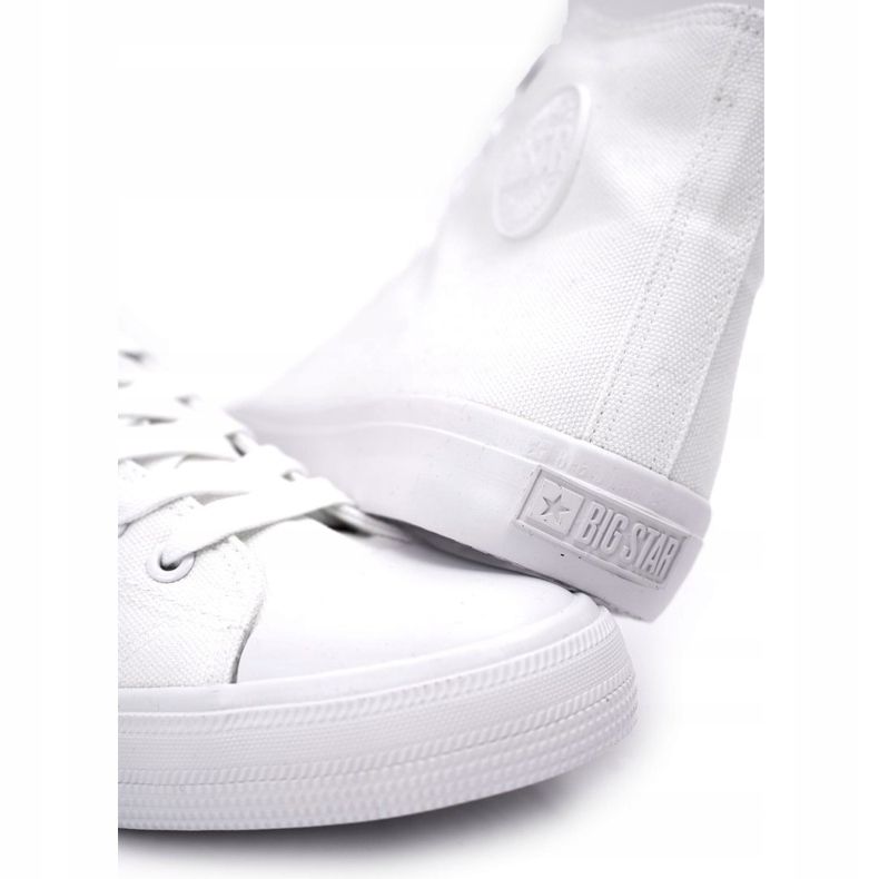 Miesten Classic High-top Tennarit Big Star FF174551 Valkoinen 1