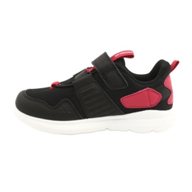 Urheilukengät nahkapohjallisilla American Club AA06 mustalla 1