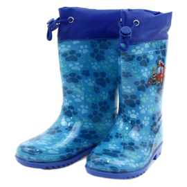 American Club Amerikan sininen palomies Galoshes KAL04 punainen 1