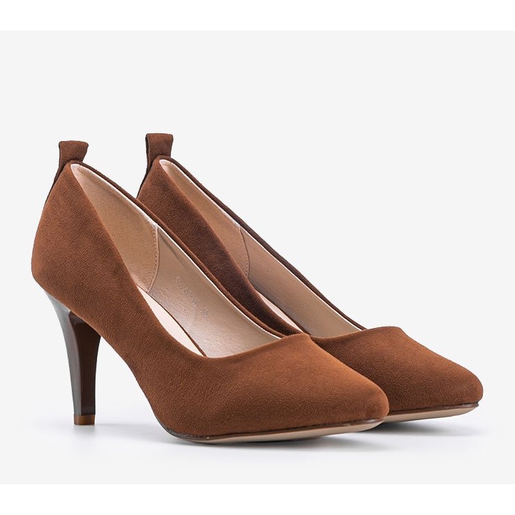 Ruskeat pumput Cameronin stiletto -kantapäässä 1