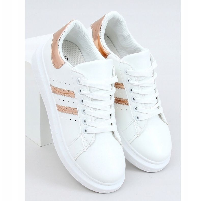 Valkoiset naisten lenkkarit VL139P Champagne valkoinen 1