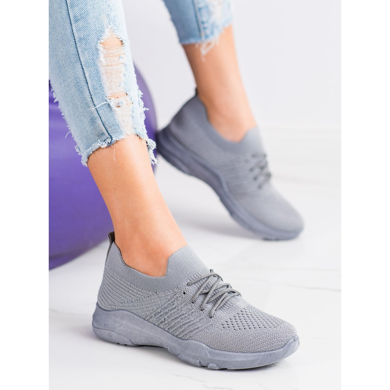 SHELOVET Mukavat harmaat urheilukengät 2