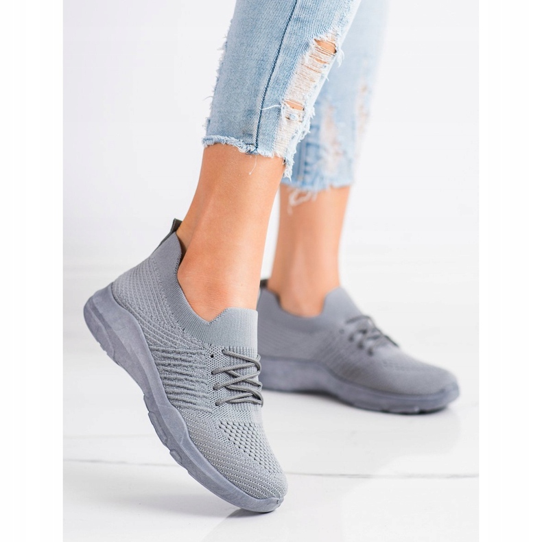 SHELOVET Mukavat harmaat urheilukengät 1