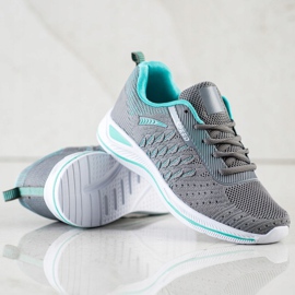 Bona Running Speed ​​-urheilukengät harmaa vihreä 2