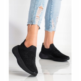 Renda Mustat lenkkarit kristalleilla 1