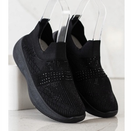 Renda Mustat lenkkarit kristalleilla 2