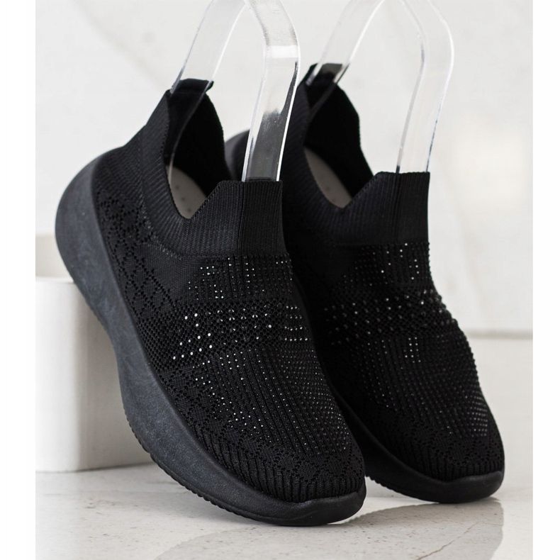 Renda Mustat lenkkarit kristalleilla 2