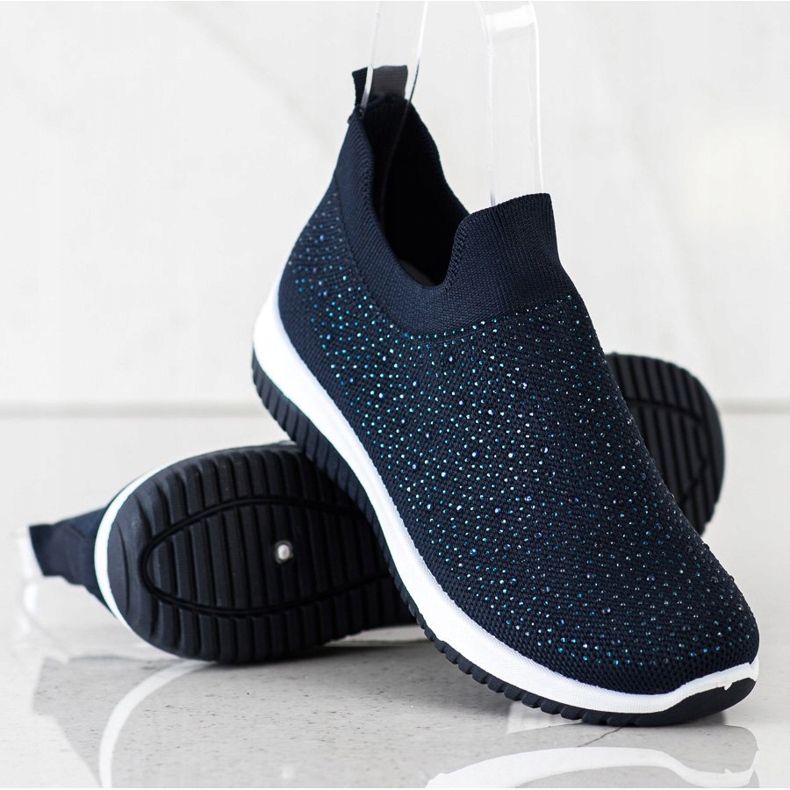 Renda Slip-on lenkkarit keväälle tummansininen 1