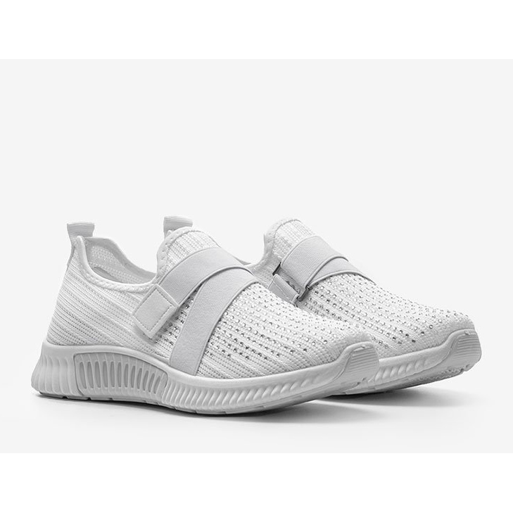 Akira valkoiset liukastettavat urheilukengät valkoinen 1