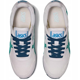 Asics Tiger Runner Gs valkoinen ja sininen 1204A015 100 lasten kengät monivärinen 1