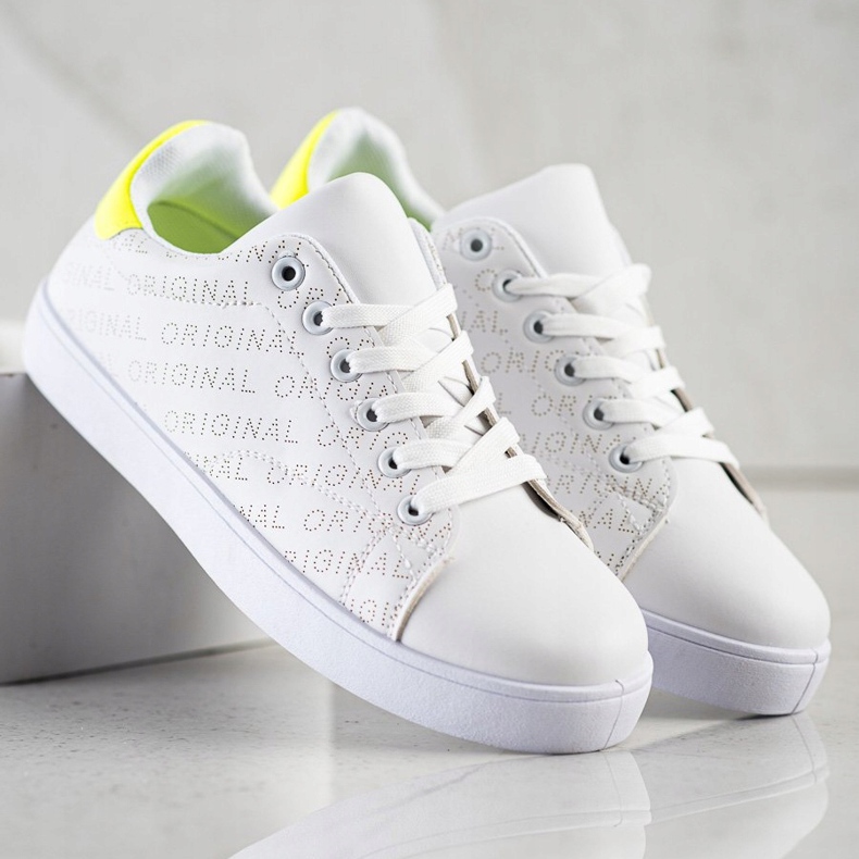 SHELOVET Alkuperäiset matalat tennarit valkoinen 1