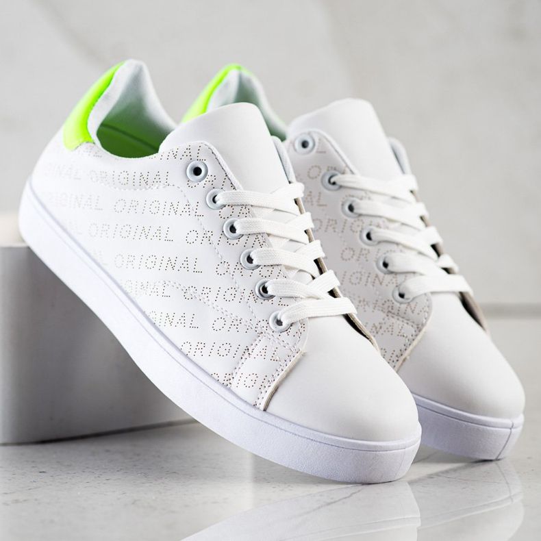 SHELOVET Alkuperäiset matalat tennarit valkoinen 1