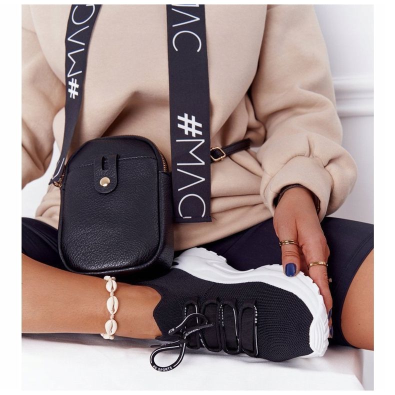 Naisten urheilusukat, musta KeSports 2