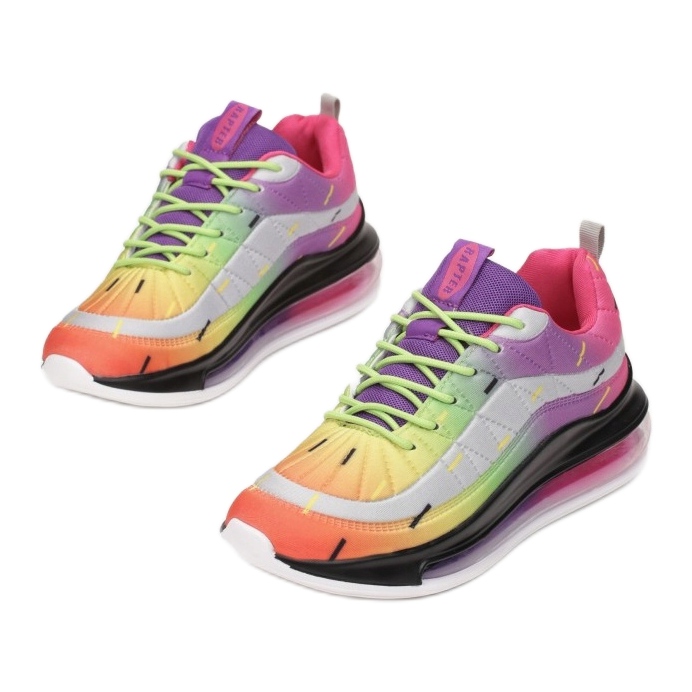 Vices B893-216-mix violetti vaaleanpunainen harmaa vihreä keltainen 1