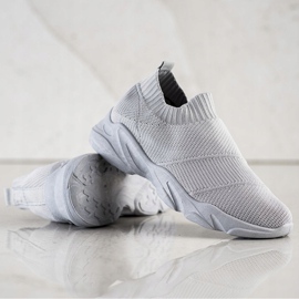 SHELOVET Mukavat Slip-On-kengät harmaa 1