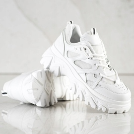 SHELOVET Valkoiset muoti lenkkarit valkoinen 1