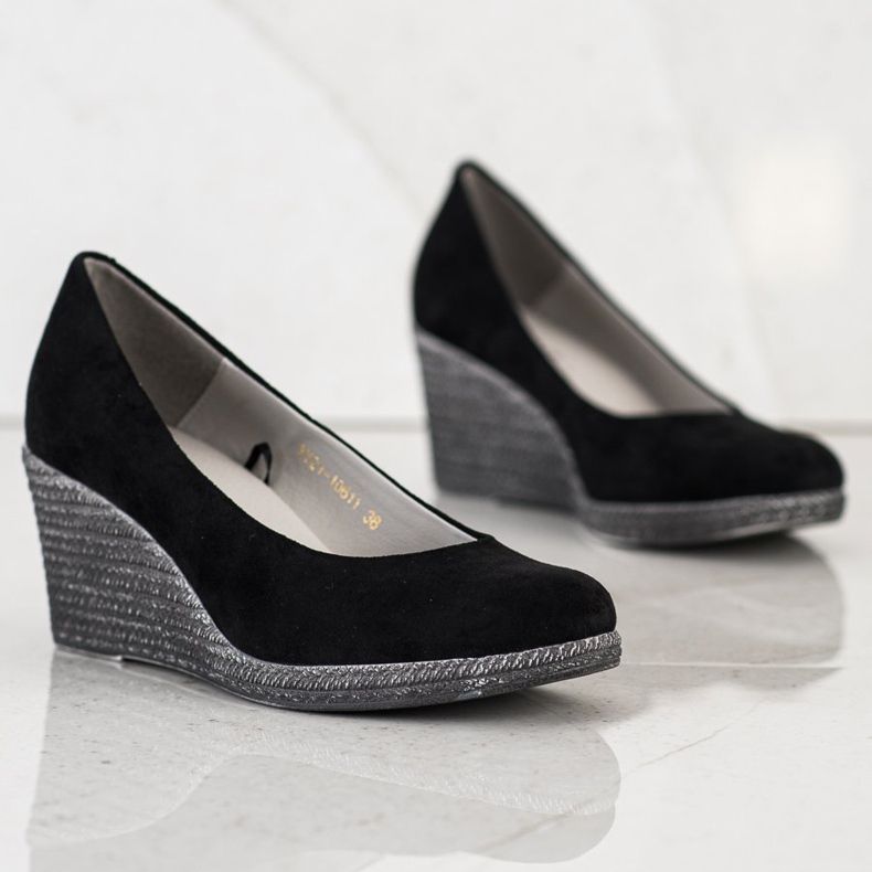 VINCEZA mokkapumput musta 1