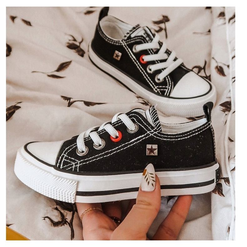 Lasten Classic Matalavartiset tennarit Big Star HH374090 Musta ['musta'] 2