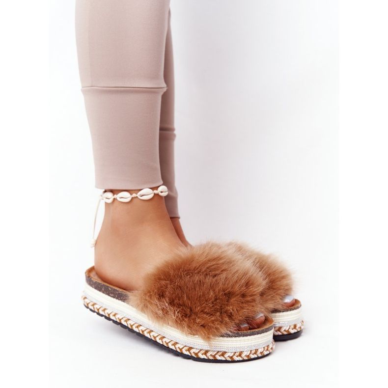 PS1 Camel Adventure Platform -tossut turkiksella ruskea monivärinen 2