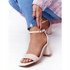 PS1 Sandaalit korkokengillä Beżowe syntynyt tällä tavalla beige 2