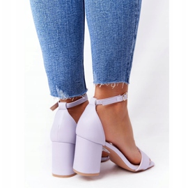 PS1 Sandaalit korkokengillä violetti syntynyt tällä tavalla 2