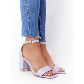 PS1 Sandaalit korkokengillä violetti syntynyt tällä tavalla 1