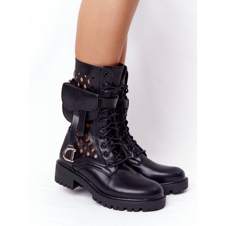 PS1 Avoimet mustat saappaat munuaisen rock -tähden kanssa 1