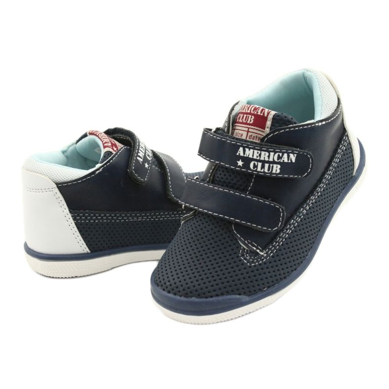 American Club Amerikkalaiset urheilukengät Velcro GC12 Navy Blue sininen 4